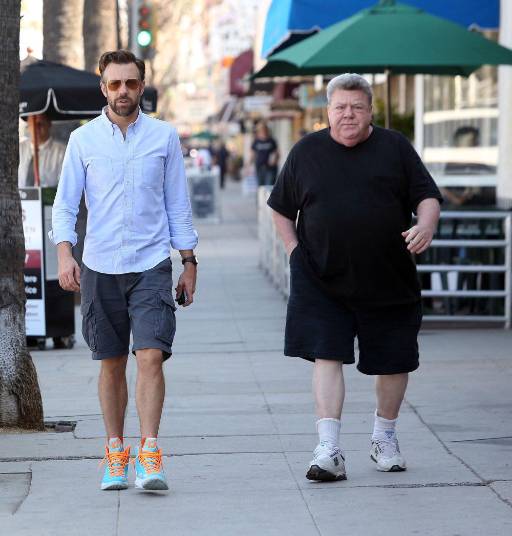 Jason Sudeikis Hangs Out With Uncle, Cheers Star George Wendt: See the Epic Picture!