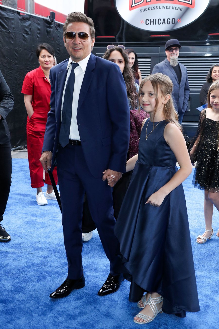 Jeremy Renner Brings Daughter Ava to 1st Red Carpet Since Snowplow Accident 2
