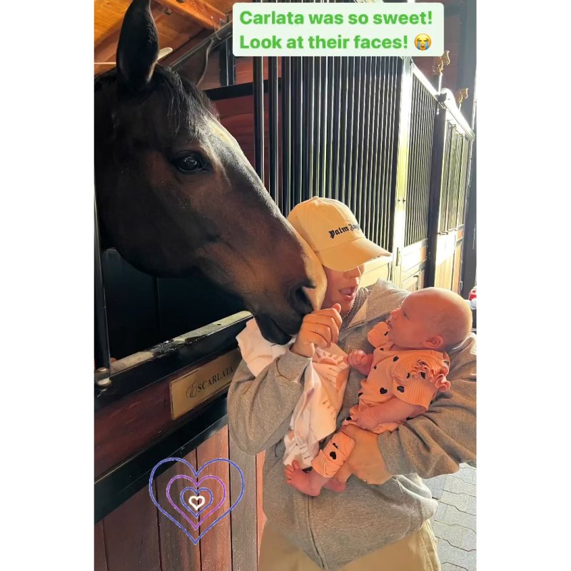Kaley Cuoco Takes Infant Daughter to Meet Her Horses: 'Tildy Met Her Barn Friends!'
