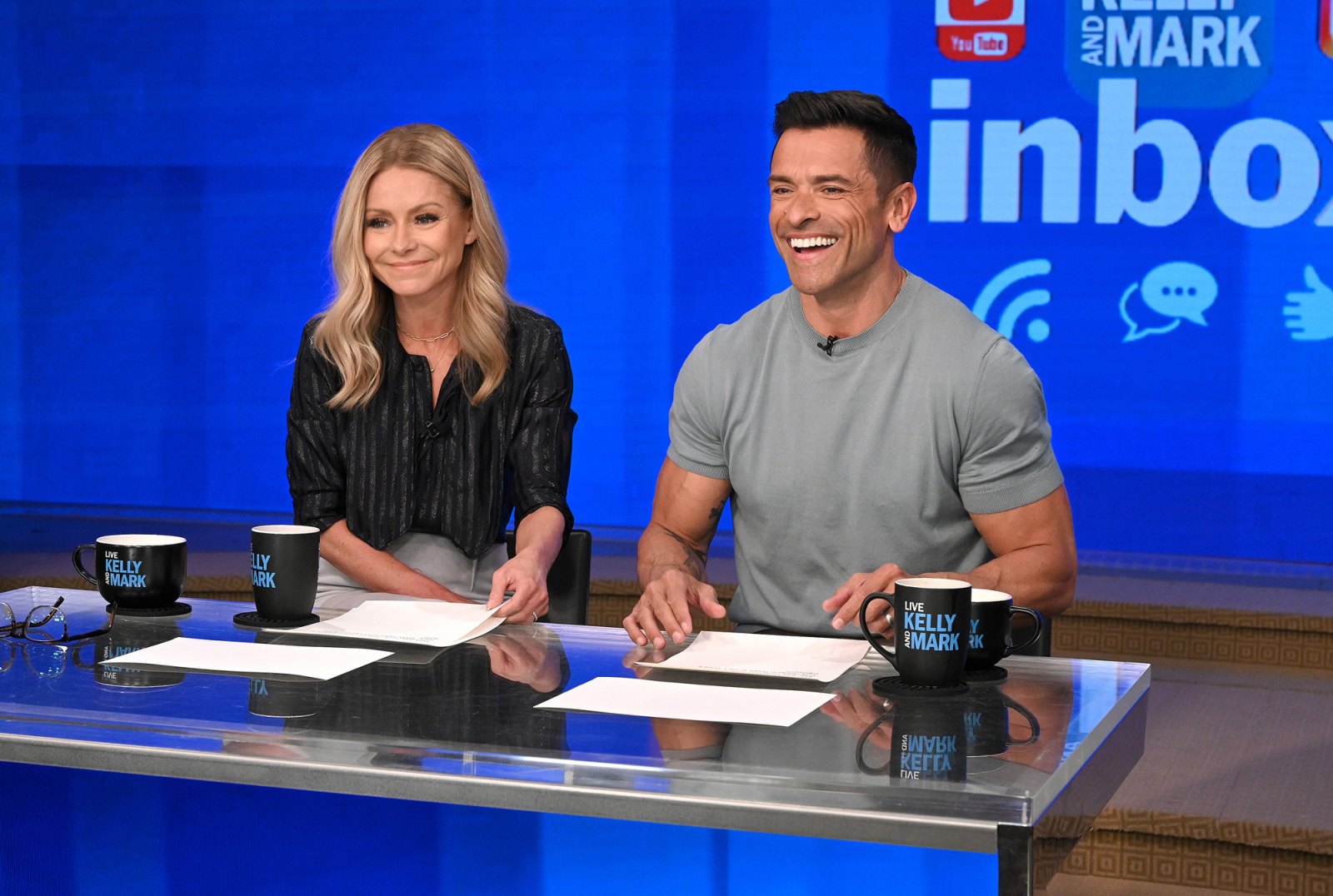Kelly Ripa Is 'So Proud' of Mark Consuelos After 'Live' Debut | Us Weekly