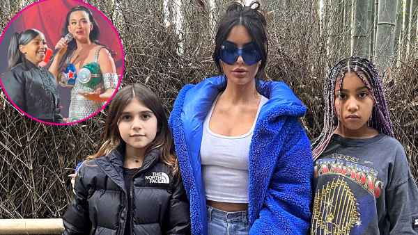 Kim Kardashian Brings Daughter North and Niece Penelope to Katy Perry's Las Vegas Concert — And North Danced With the Singer: See Photos