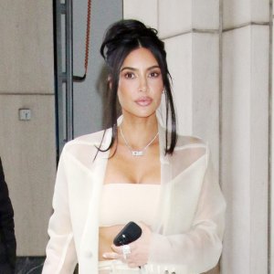 Kim K Out and About in Sheer FEATURED