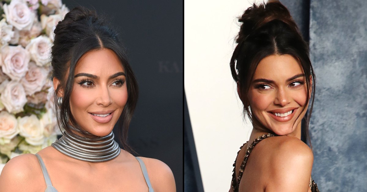 Kim Kardashian Wears T Shirt Poking Fun at Kendall Jenners Starting Five of NBA Exes Feature