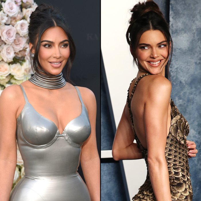 Kim Kardashian Wears NBA X's Kendall Jenner's 'Starting Five' T-Shirt Poking Fun
