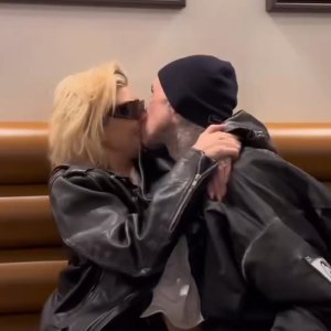 Kourtney Kardashian and Travis Barker Coachella 2023