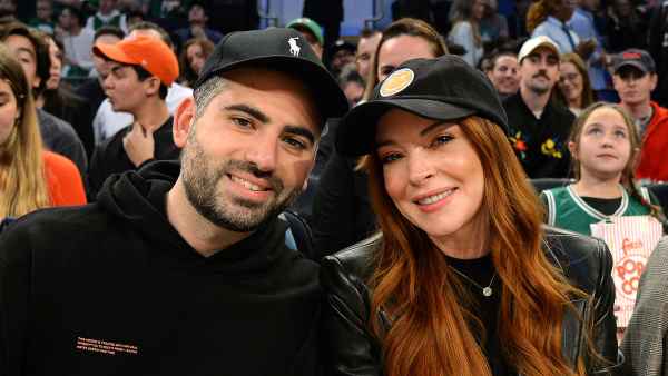 Lindsay Lohan 'Loves Being Pregnant' With Her and Bader Shammas' 1st Child, Enjoyed 'Very Private' Baby Shower With Family - 191