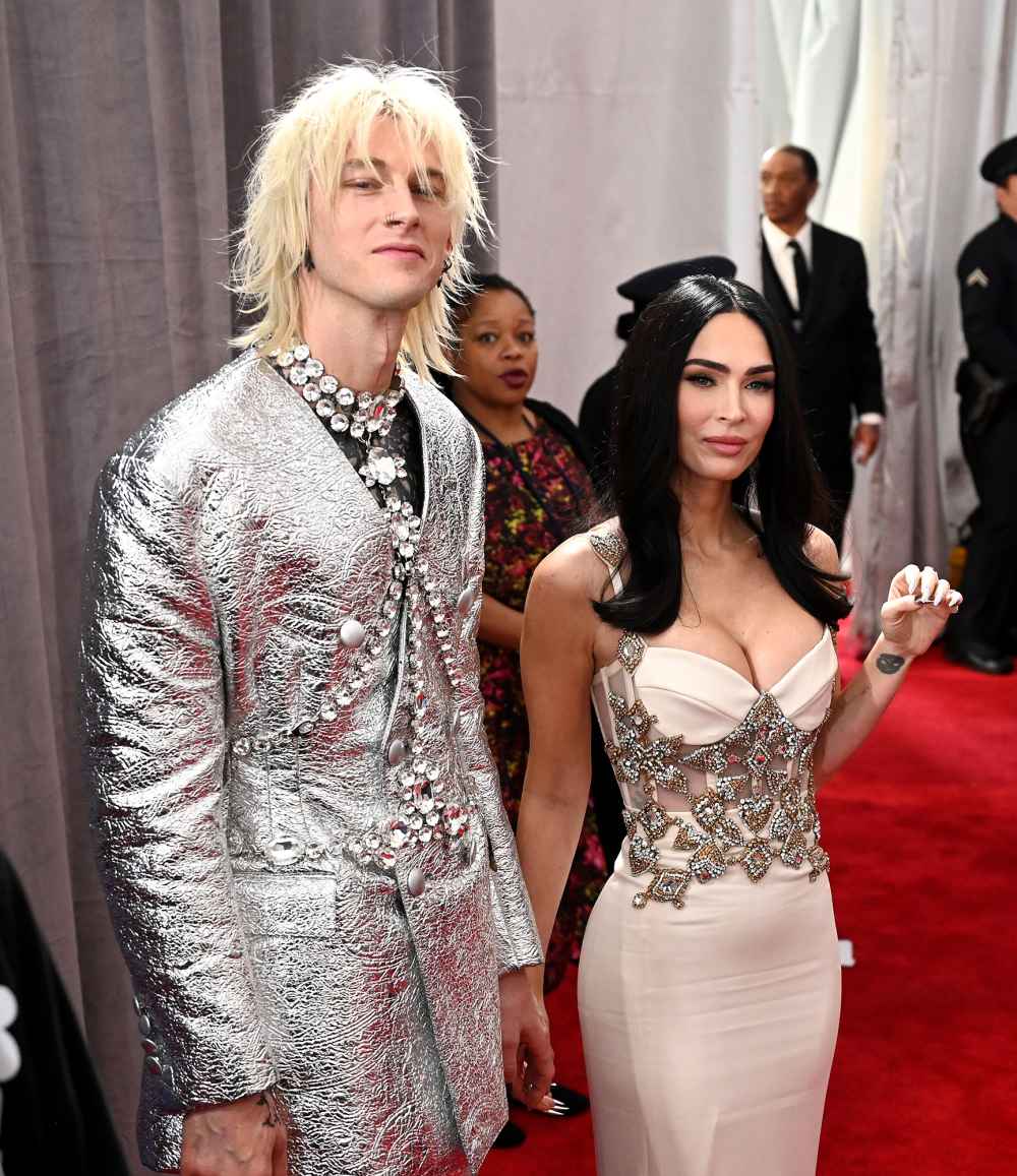 Machine Gun Kelly and Megan Fox 65th Grammy Awards