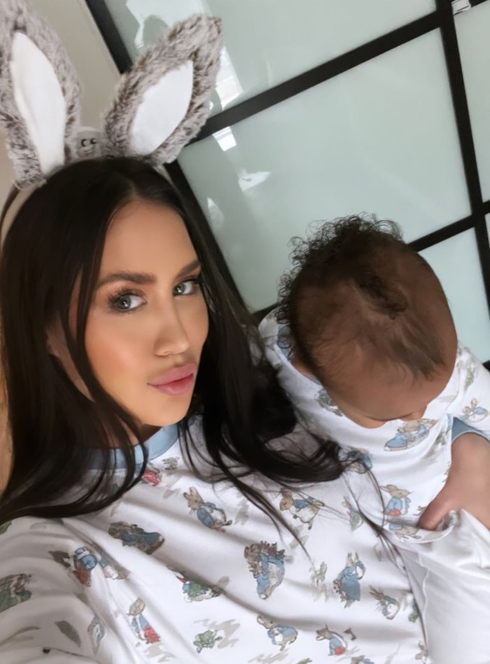 Maralee Nichols Gushes Over Her and Tristan Thompson's Son Theo During Easter Festivities