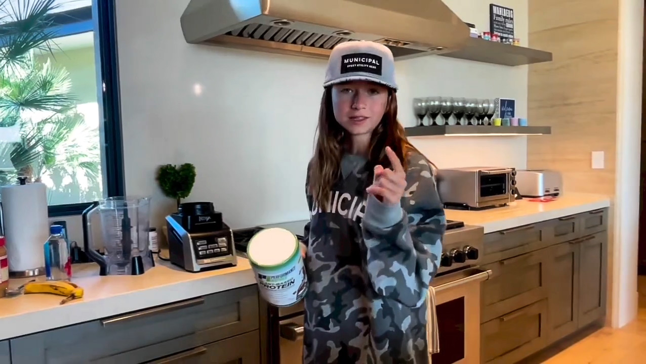 Mark Wahlberg’s Daughter Trolls Him While Modeling His Clothing Line- ‘Stay Prayed Up’ - 966