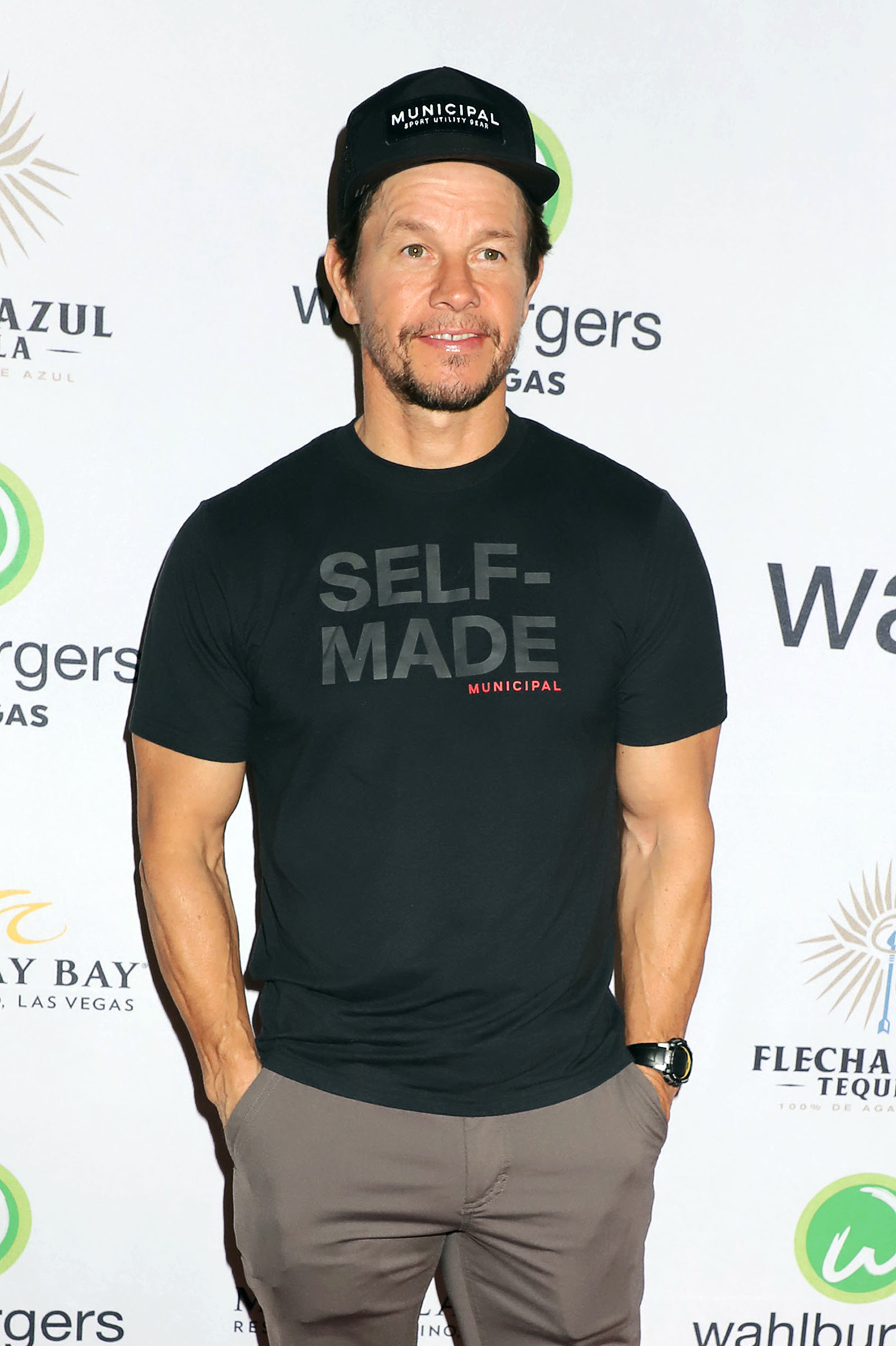 Mark Wahlberg’s Daughter Trolls Him While Modeling His Clothing Line- ‘Stay Prayed Up’ - 968