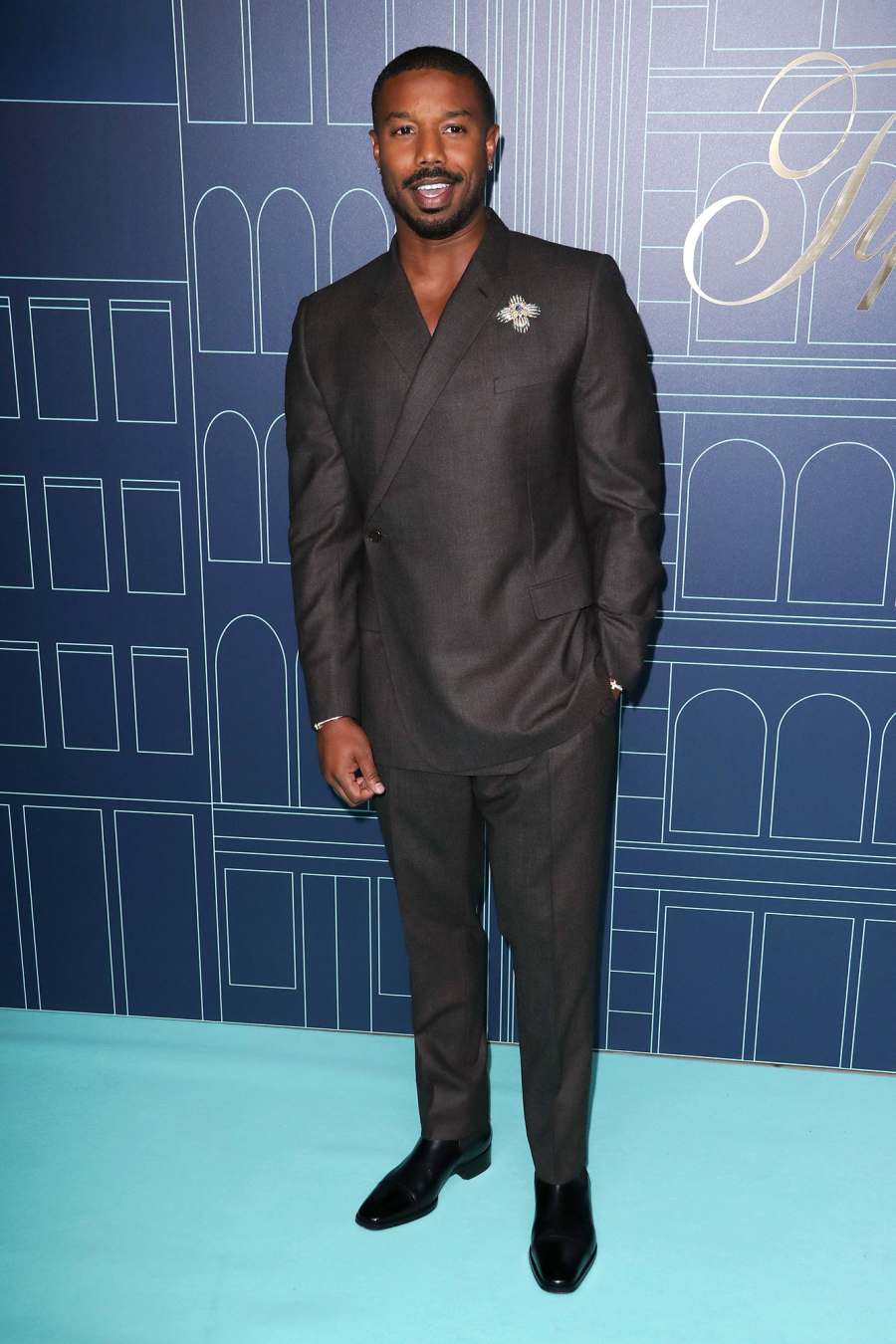 Michael B Jordan Tiffany Store Opening