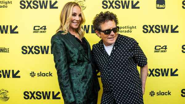 Michael J. Fox and Tracy Pollan at SXSW screening of 'Still'