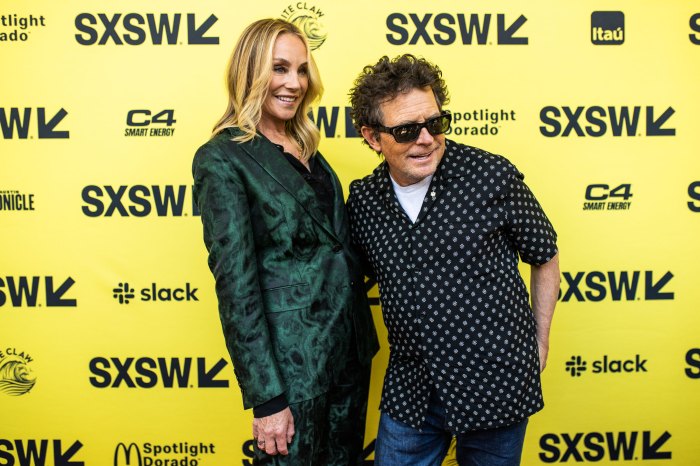 Michael J. Fox and Tracy Pollan at SXSW screening of 'Still'