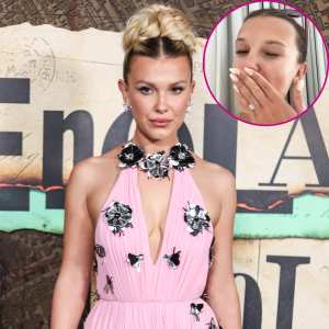 Millie Bobby Brown Flashes Ring