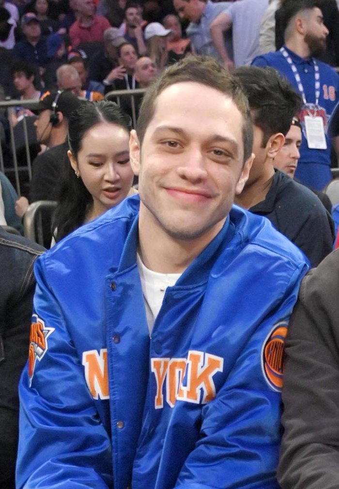 Pete Davidson Shoves Fan Who Gets Too Close at New York Knicks Playoff Game