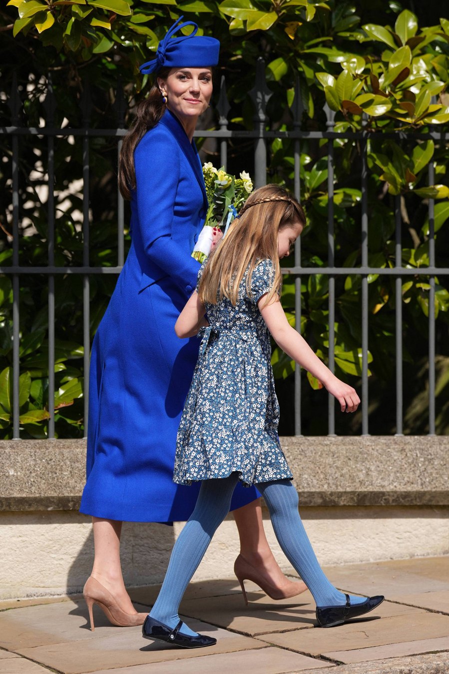Prince William and Princess Kate Bring Their 3 Children to Mass on Easter Sunday: See Family Photos