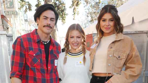 Pump Rules Deleted Scene Ariana Madix Jokes About Being in a Trouple in the Hottub With Tom Sandoval Raquel Leviss