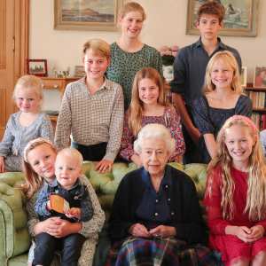 Queen Elizabeth II 1st Birthday Since Death New Pic With Great-Grandkids