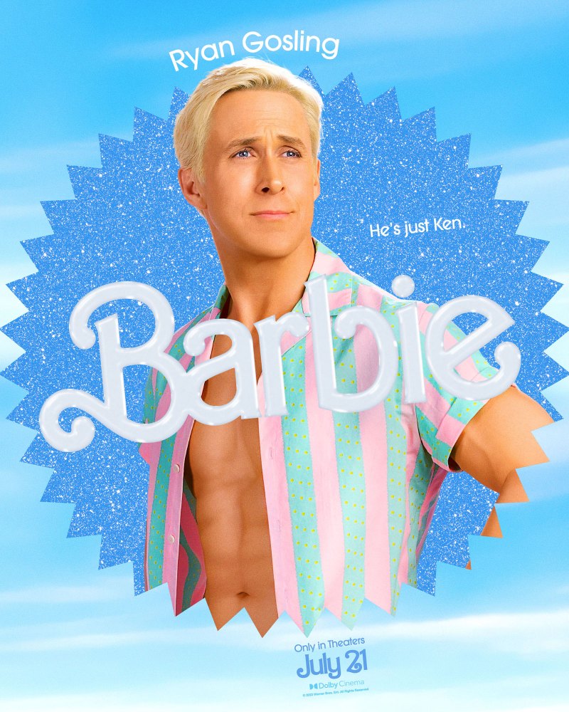 Ryan Gosling Barbie Movie 2023