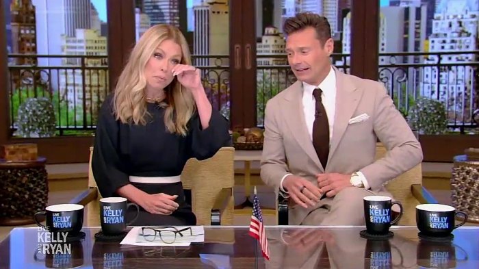 Ryan Seacrest and Kelly Ripa Get Emotional During His Last Live With Kelly and Ryan