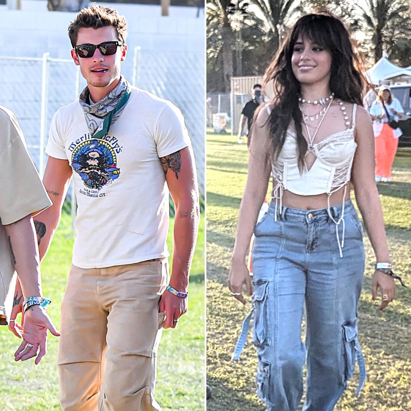 Shawn Mendes and Camila Cabello Reunite at Coachella Nearly 2 Years After Split