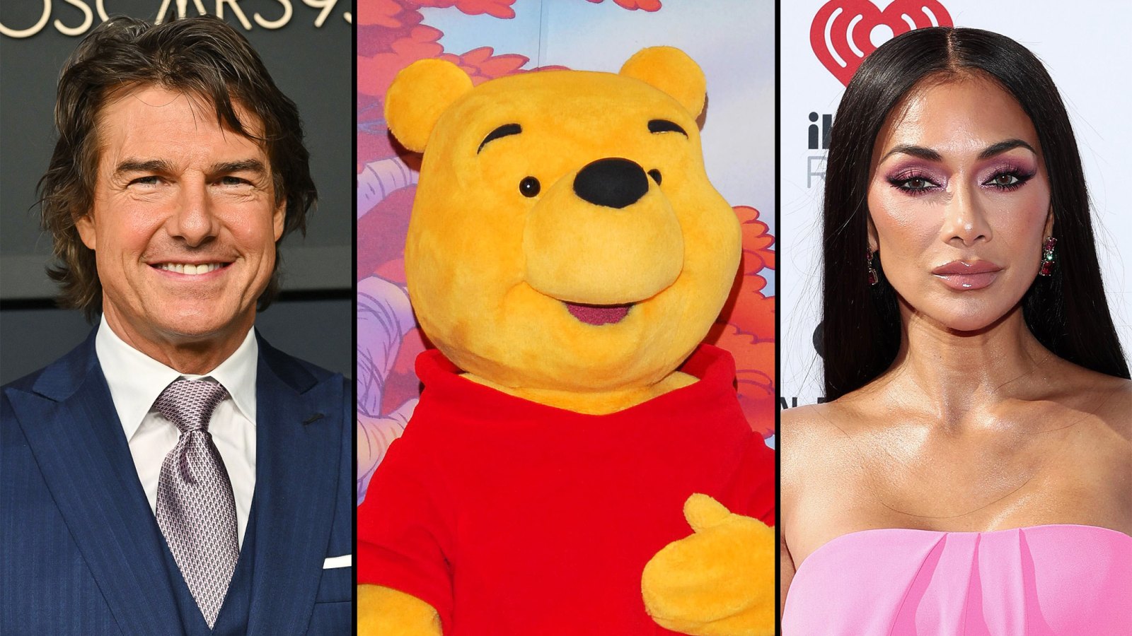 Tom Cruise, Winnie the Pooh, Nicole Scherzinger