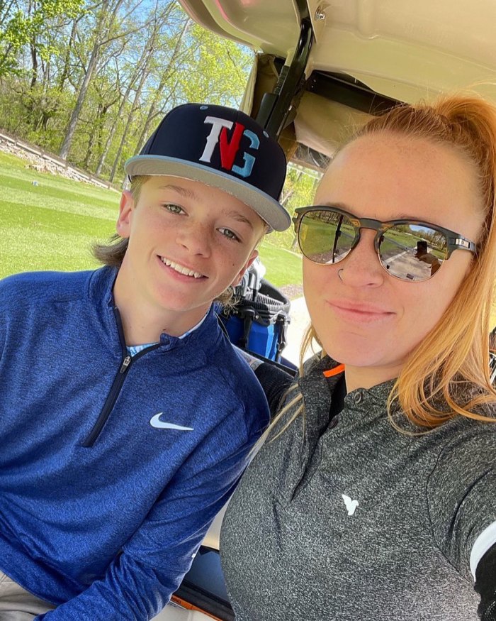 Teen Mom's Maci Bookout Shares Selfie With 14-Year-Old Son Bentley After Ryan Edwards' Most Recent Arrest - 040