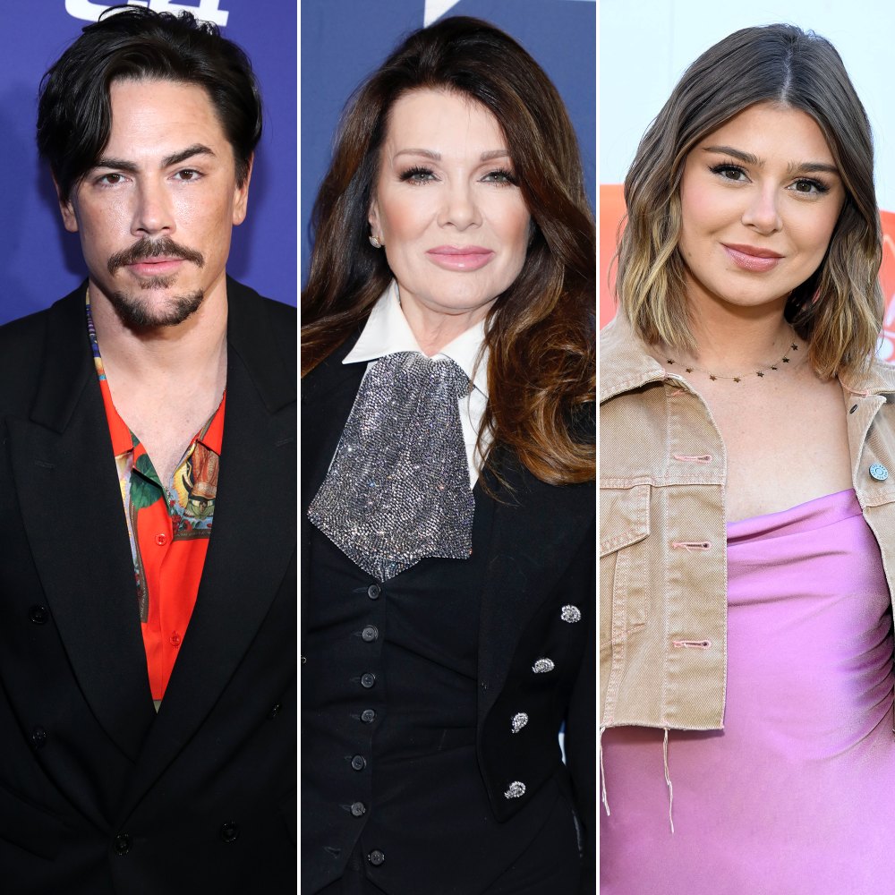Tom Sandoval Changes His Story as Lisa Vanderpump Questions Him About Raquel Leviss Sleeping Over With Ariana Madix Out of Town