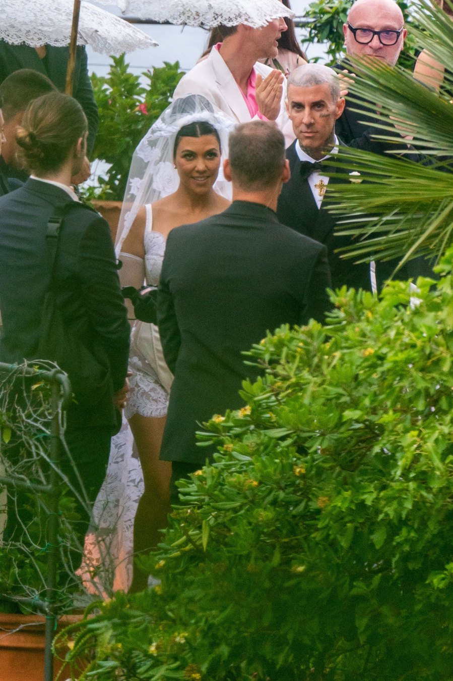 Travis Barker and Kourtney Kardashian Break Down Behind-the-Scenes Details From Their Italian Nuptials