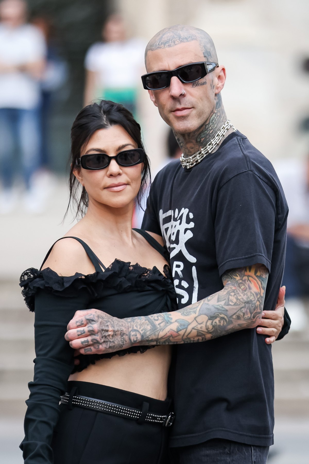 Travis Barker, Kourtney Kardashian Share Italian Wedding Highlights