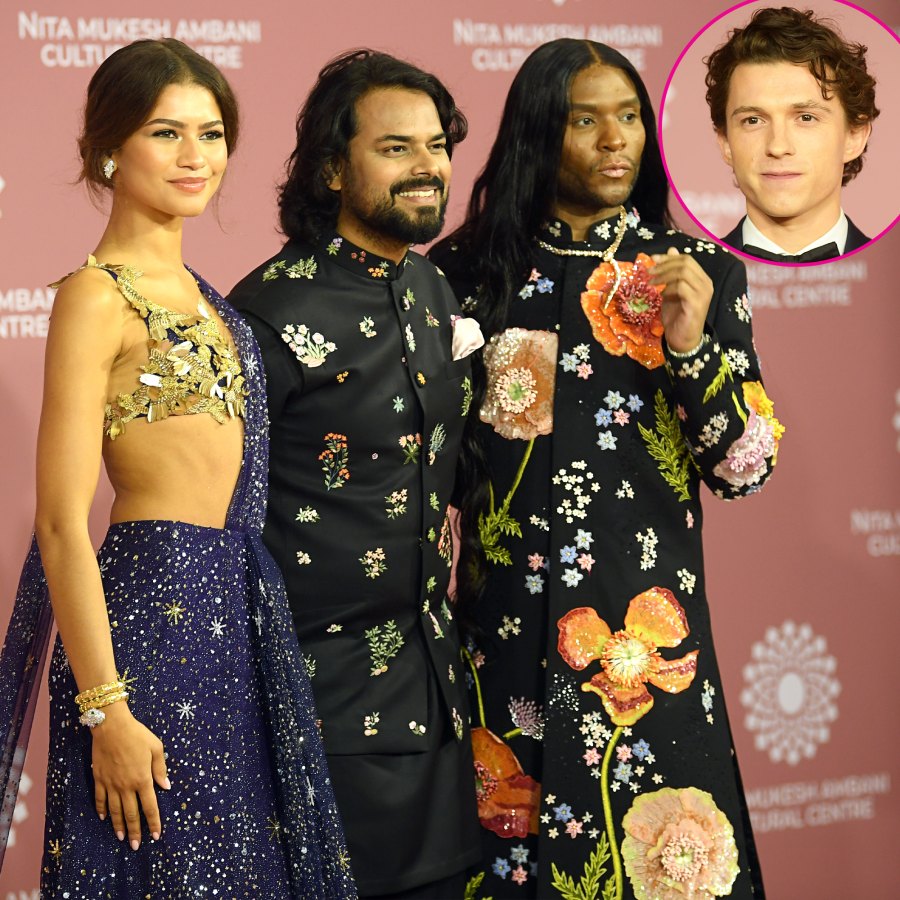 Zendaya Reunites With Law Roach on Red Carpet While Boyfriend Tom Holland Poses Solo: Photos