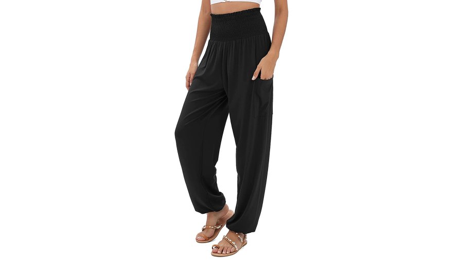 Amazon High-Waist Boho Harem Pants Are Super Comfy | UsWeekly