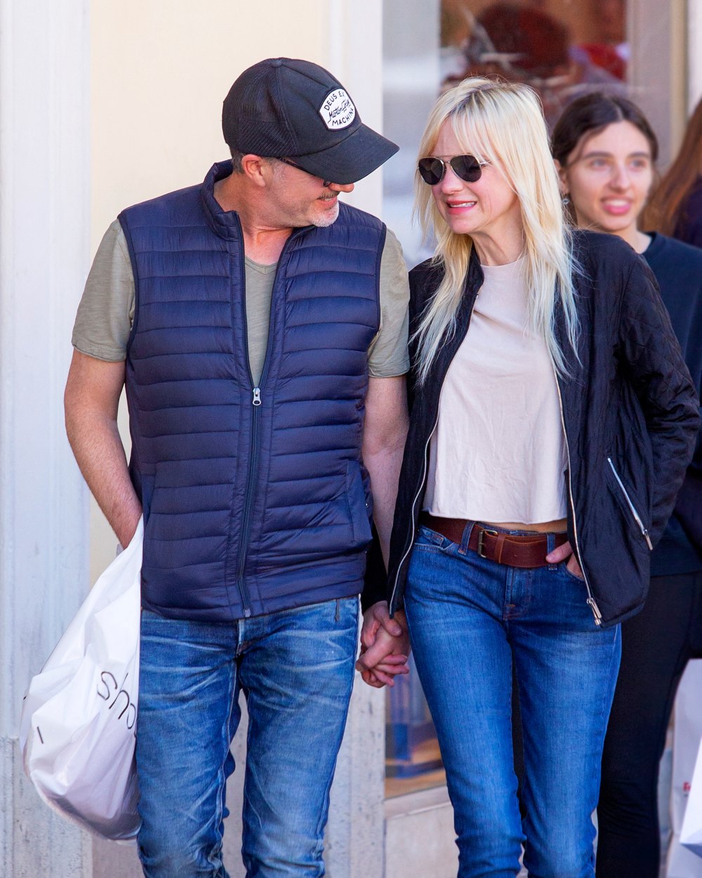 Anna Faris and Husband Michael Barrett Are All Smiles During Rare Outing in Rome: Details