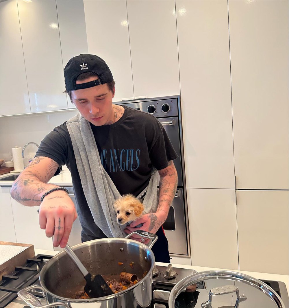 Brooklyn Beckham Claps Back at Criticism for Cooking Pasta Sauce With a Wine Cork in the Pot: It Makes a 'Tender Dish'