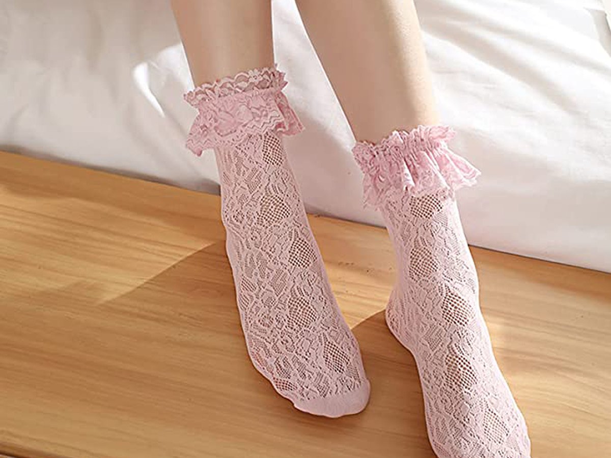 Autumn Winter Socks Heeled Heel Boots Fashion Sexy Knitted Elastic