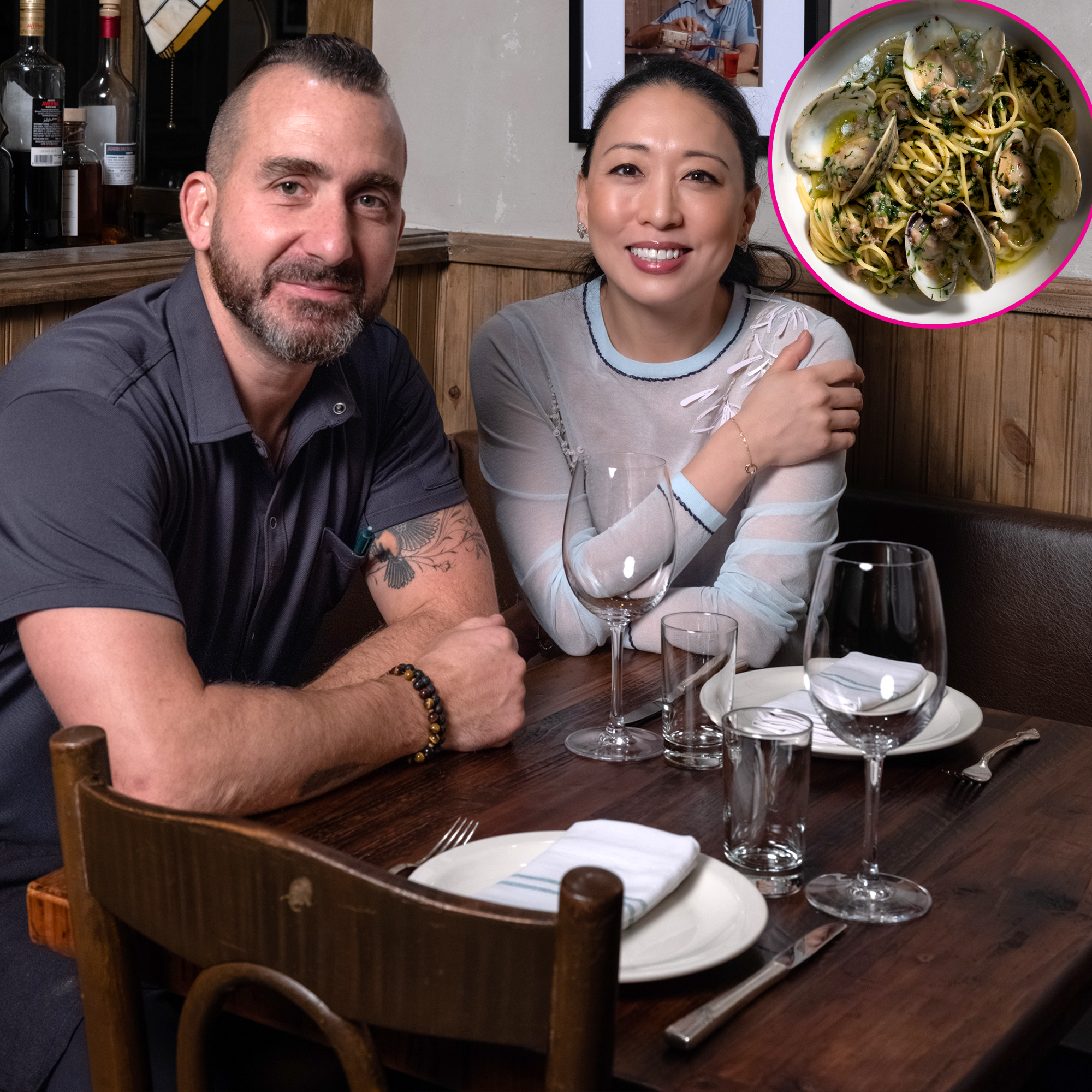 Chef Judy Joo Talks to Marc Forgione About Working With His Dad, Winning 'Iron Chef' and More: See His Spaghetti Vongole Recipe