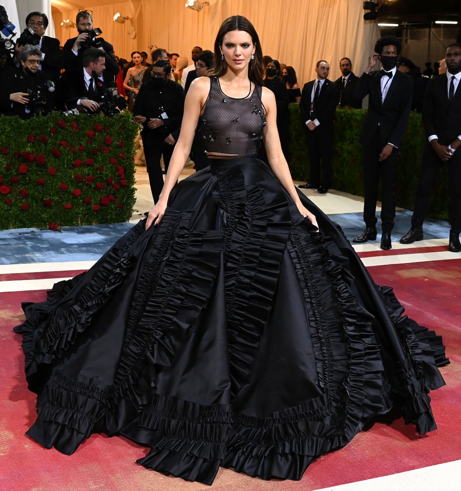 Kendall Jenner Kardashian history at the Met Gala