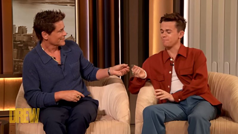 So ‘Proud’! Rob Lowe Surprises Son John Owen With His 5-Year Sobriety Chip