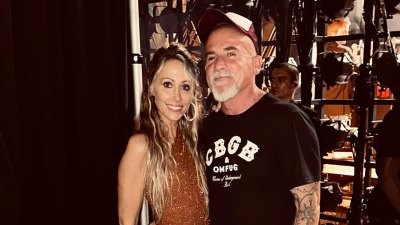 Fiancés!  Tish Cyrus and Dominic Purcell's relationship timeline