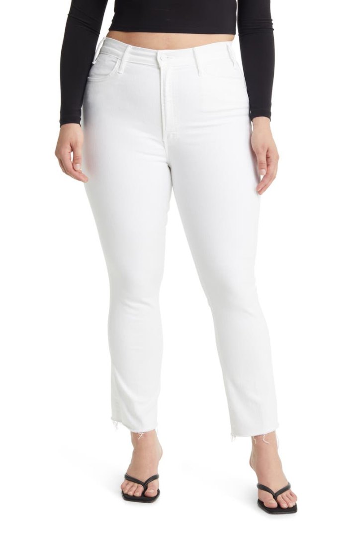 Mother white jeans