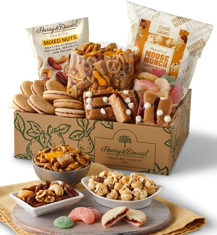 sweet and salty gift basket