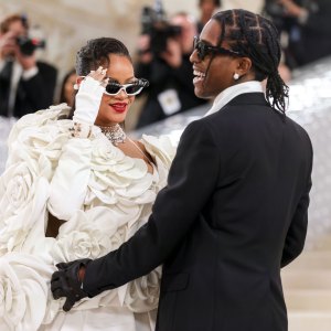 ASAP Rocky and Rihanna