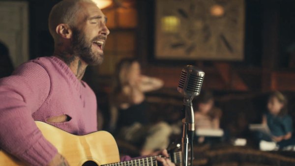 Adam Levine Shares Glimpse at Family Life