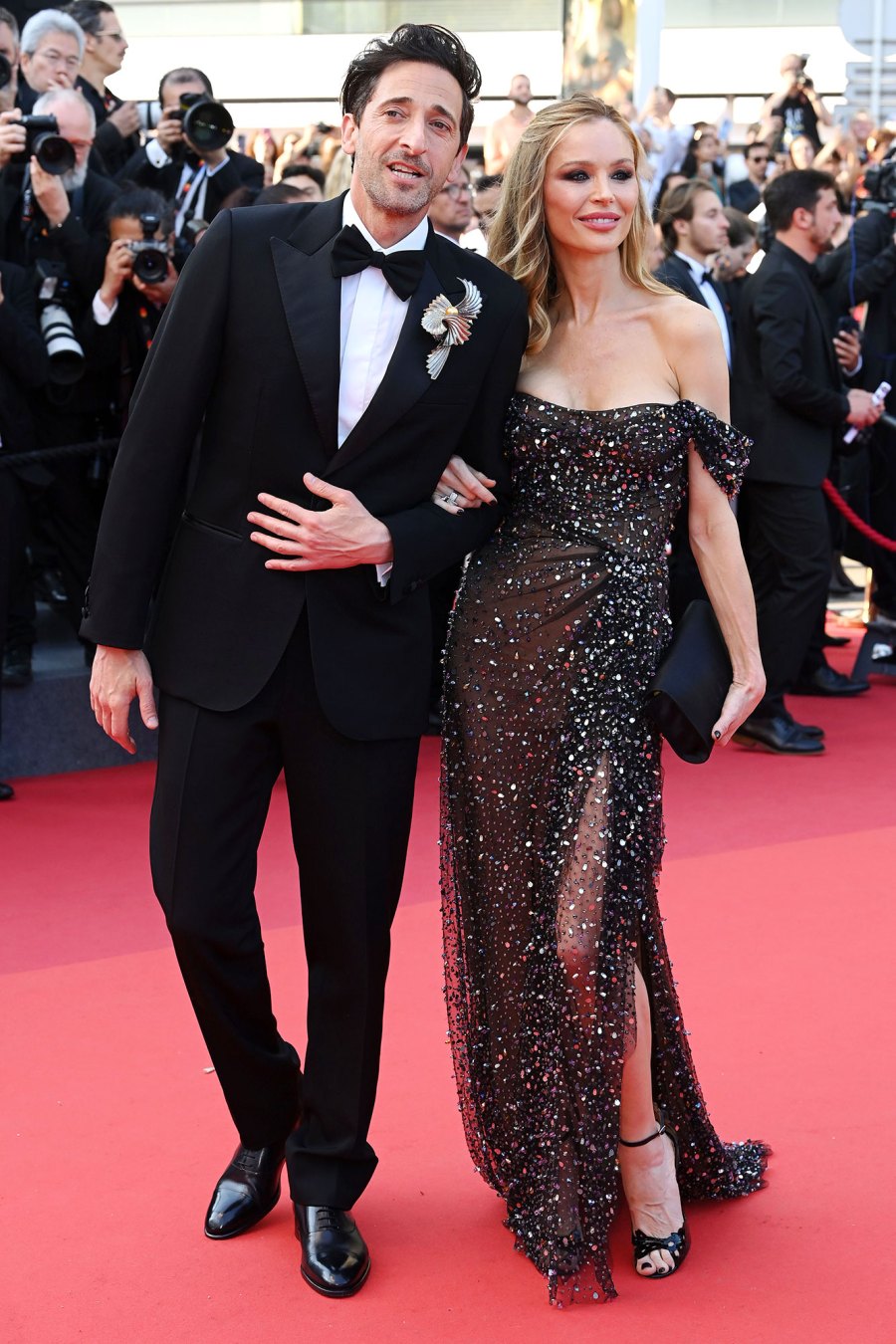 Adrien Brody and Georgina Chapman Power Couples at Cannes