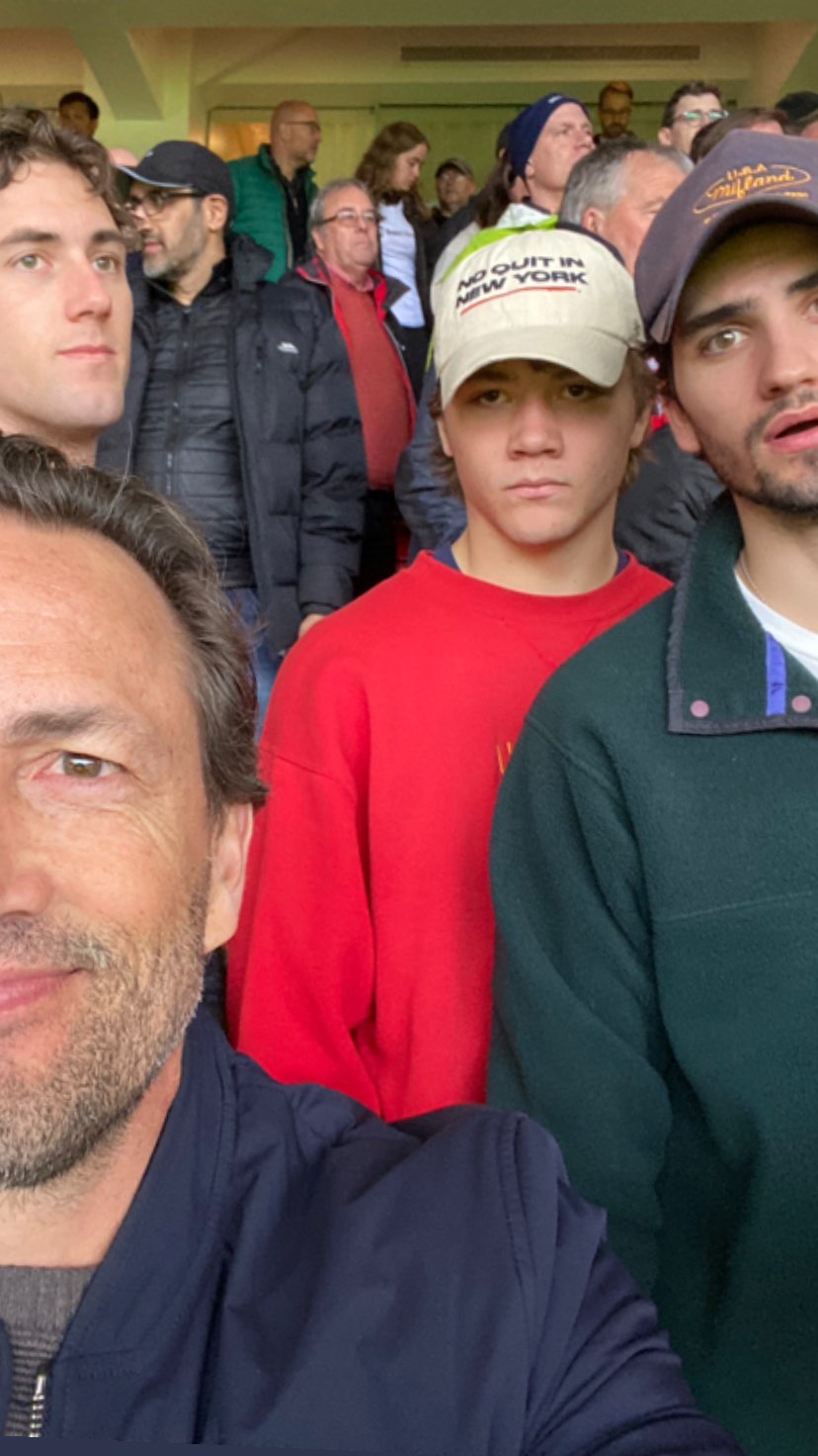 Andrew Shue Takes a Trip to the U K With His Sons Amid Divorce From Amy Robach