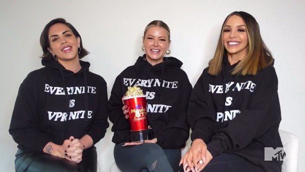 Ariana Madix Katie Maloney and Scheana Shay Celebrate Vanderpump Rules Win at the 2023 MTV Movie and TV Awards