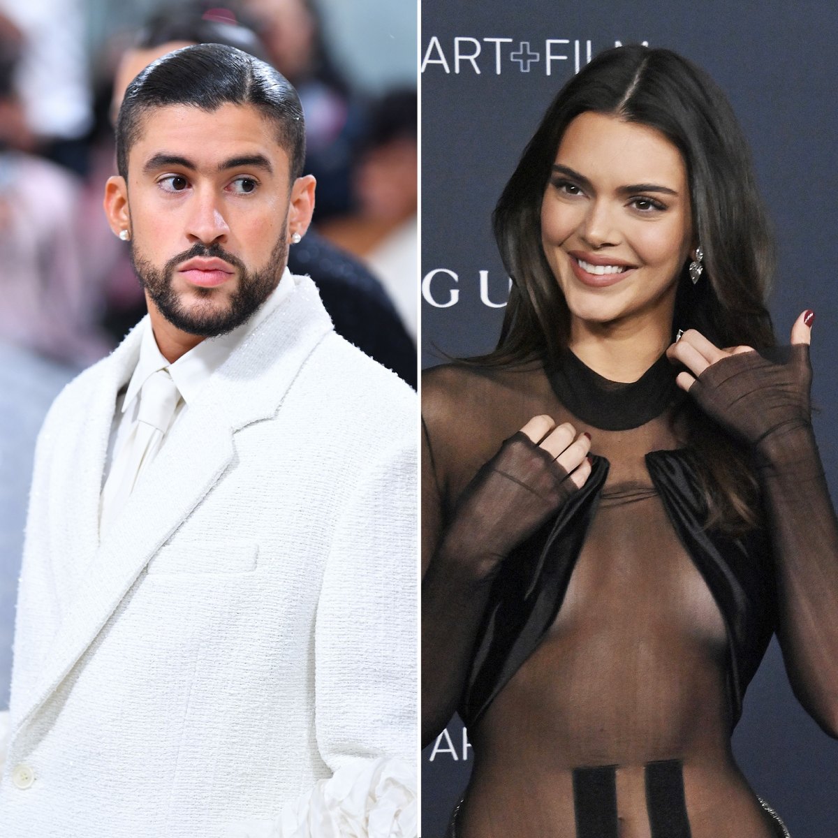 Bad Bunny Wears 'K' Necklace Amid Kendall Jenner Romance