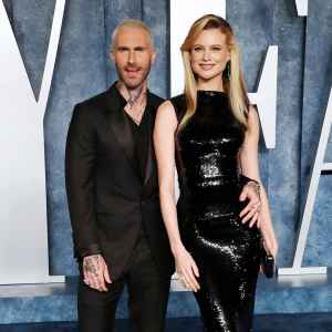 Behati Prinsloo Shares Rare Photo of Husband Adam Levine With Their Newborn Baby
