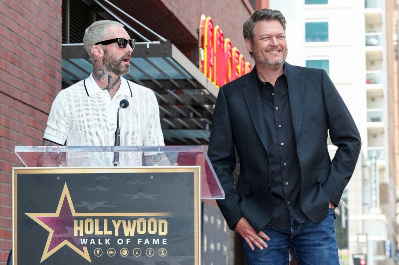 Blake-Shelton-Reunites-With-Former--The-Voice--Coach-Adam-Levine-During-Hollywood-Walk-of-Fame-Ceremony---I-Love-You- -181