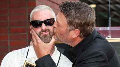Blake-Shelton-Reunites-With-Former--The-Voice--Coach-Adam-Levine-During-Hollywood-Walk-of-Fame-Ceremony---I-Love-You- -182